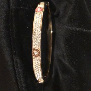 Henri Bendel New York bracelet  pave crystals